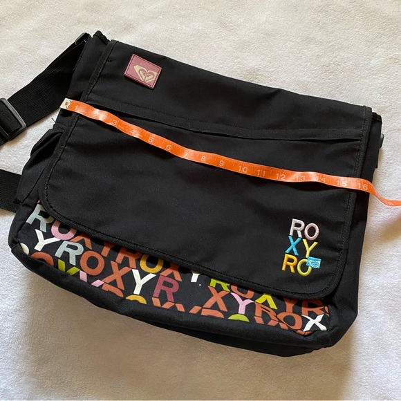 Roxy Colorful Letters messenger bag 90s Y2K skater - Picture 11 of 11